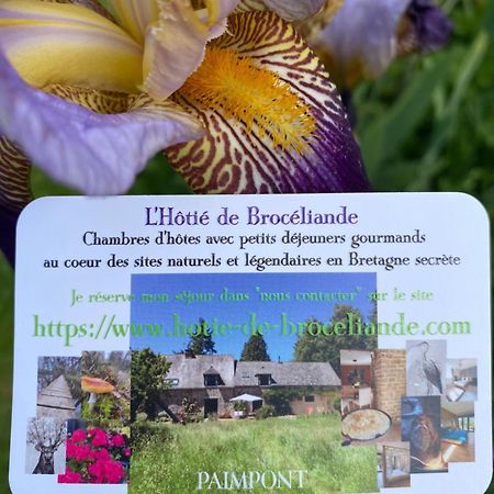 L'Hotie De Broceliande, Au Coeur Des Sites Naturels Et Legendaires Paimpont Dış mekan fotoğraf